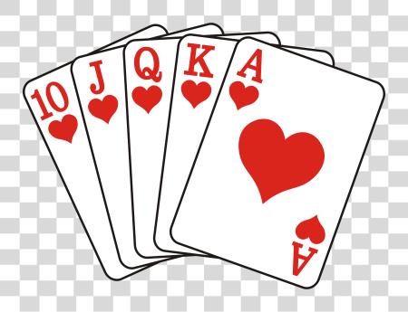 Download Cards Straight Flush Poker PNG file