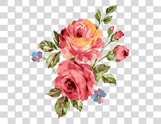 Download Rosa Oleo Decoupage Pinterest Pintura Aquarela Imagens Painted Flowers Wallpaper Clip Art