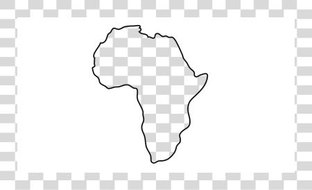 下载 Africa Outline1 非洲 地图 PNG file