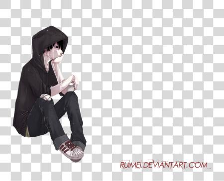 Download Sad Boy Image Anime Boy Sad PNG file