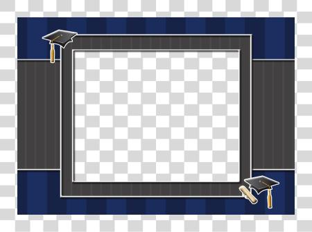 下载 Of Elegant Border Marcos Para Fotos De Graduacion PNG file