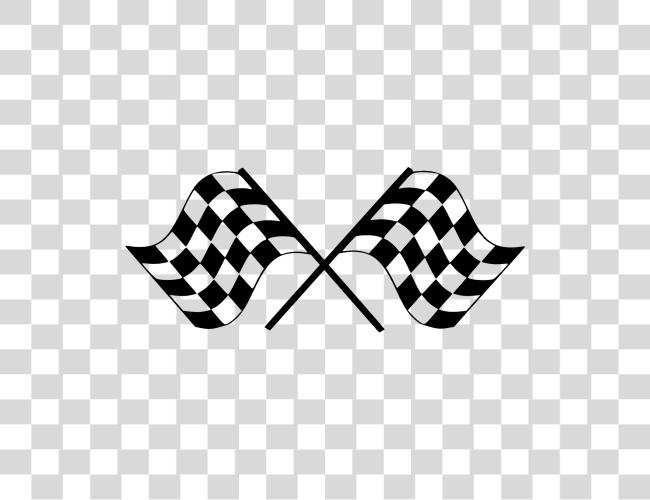 Download Finish Flag Checkered Car Race Image Racing Flags Clip Art