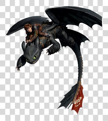 下载 Toothless Train Your Dragon 2 Hiccup PNG file