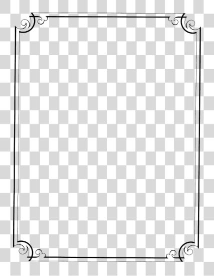 تحميل Elegant Border Frame عتيق Border بي ان جي ملف