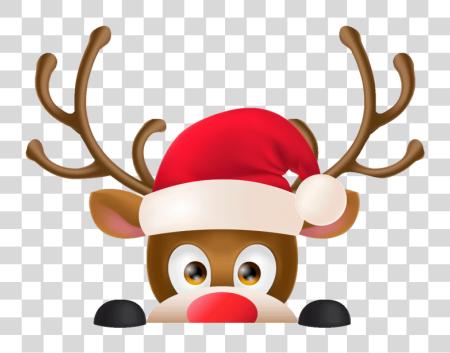 下载 Renne Christmas Reindeer PNG file