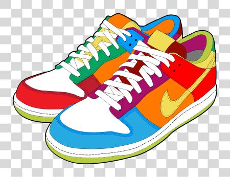 下载 多彩 Sneakers Shoes PNG file