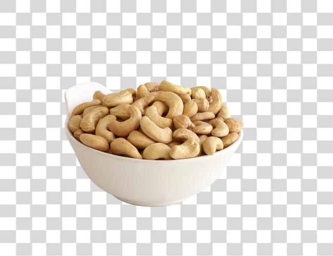 Download Cashew Nut tazón de Cashew Nuts Clip arte