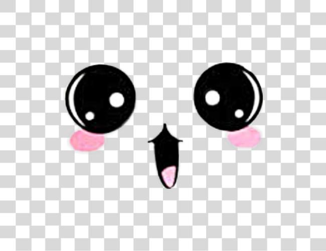 Download Kawaii Eyes And Blush Clip Art