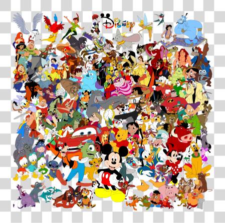 Download All Disney Characters All Disney Characters Iphone PNG file