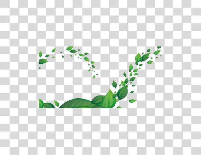 Download Leaves Blowing In The Wind Green Leaves Blowing In The Wind Clip Art