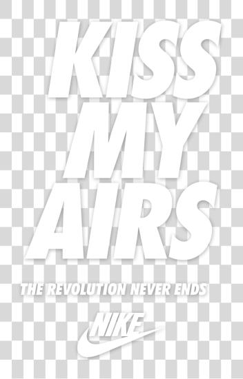 Download Nike Air Logo Nike Kiss My Airs Logo PNG file