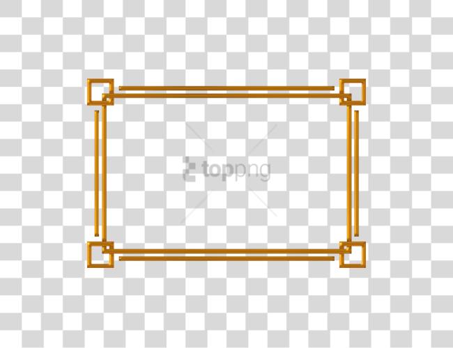 Download Gold Frame Image With Black Border Clip Art