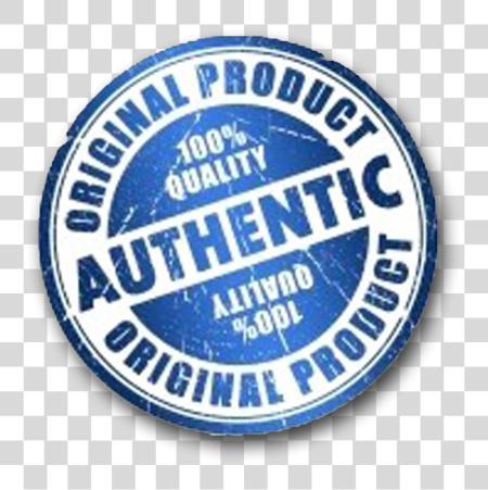 Download Authentic Stamp 100 Authentic PNG file