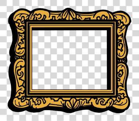 Download Cartoon Picture Frame Empty Frame PNG file