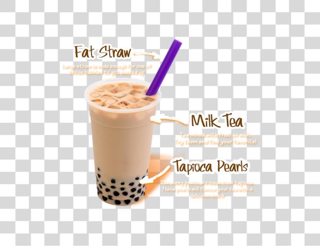 Download Bubble Tea 3 Milk Tea Boba Clip Art