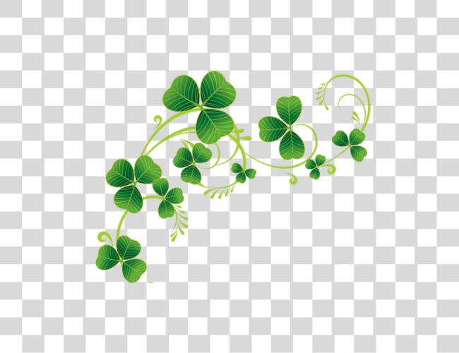 Download Irland Four Leaf Clover St Patricks Day Clip Art