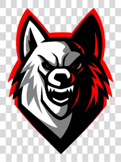 تحميل Wolf Logo Wolf Gamer بي ان جي ملف