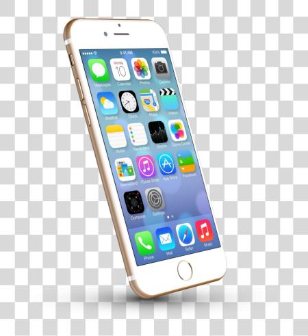 Download Apple Iphone 6s Plus Gold PNG file