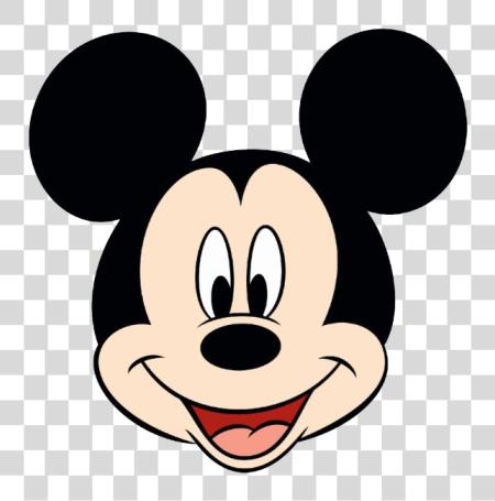 Download Mickey Mouse Face Vector Mickey Mouse Face PNG file