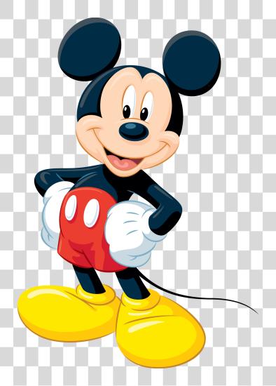 Download Mickey ratón Mickey ratón lifesize Stand Up PNG file