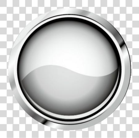 تحميل فضي لمعان مستدير circle frame bored border فضي مستدير Button بي ان جي ملف