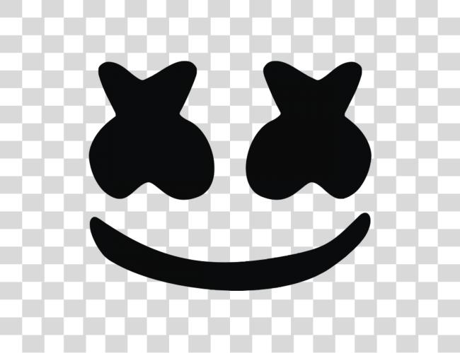 Download Custom Marshmello Face Tank Top Marshmello Face Mouth Clip Art