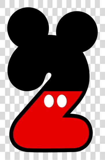 Download Mara Jos Argeso Numero 2 Mickey Mouse PNG file