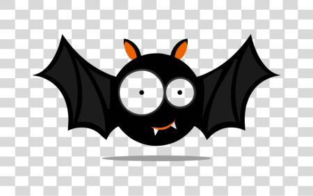 Download lindo Halloween caricatura Bat Halloween vector Graphics PNG file