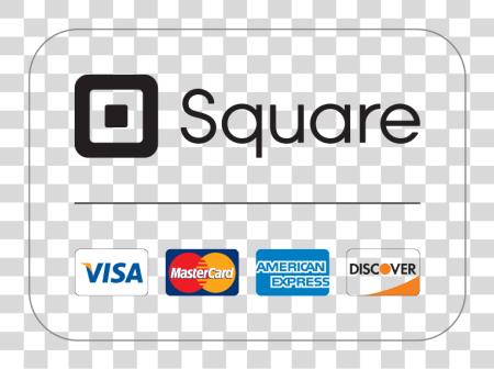 下载 Square Credit 卡片 Logos Square Payment PNG file