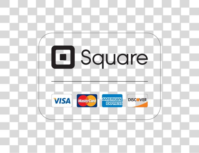 Download Square Credit Card Logos Square Payment Clip Art