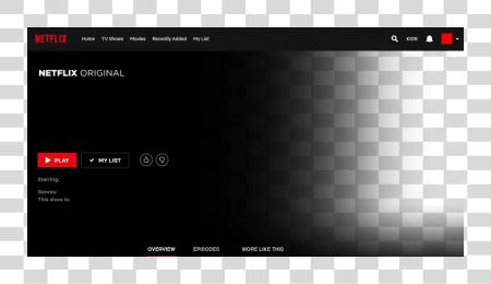 Download Netflix Template Netflix PNG file