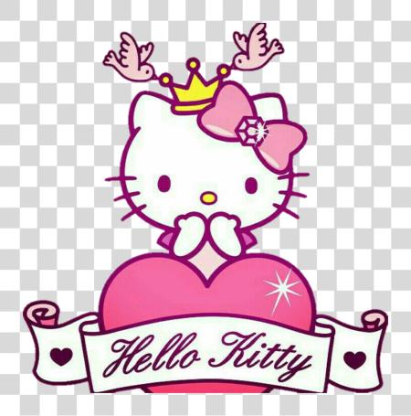 Download hellokitty sanrio gatito princesa pink hola gatito texto PNG file