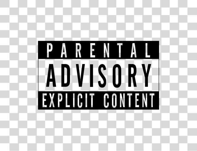 Download Parental Advisory Explicit Content Vector Logo Parental Advisory Explicit Content Clip Art