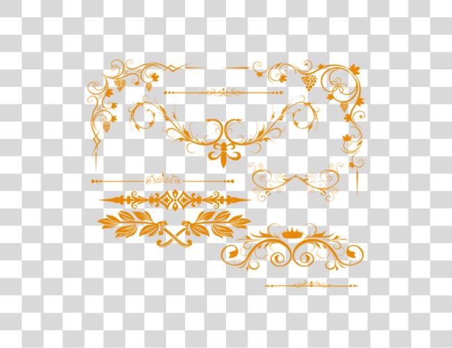 Download Wedding Border Wedding Invitation Line Gold Clip Art