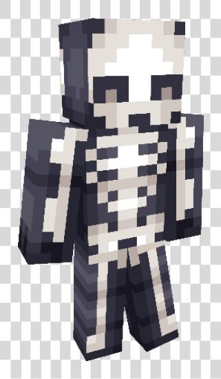 Download Minecraft Halloween Costume Ideas For Girls Skeleton Minecraft Halloween Skeleton Skin PNG file