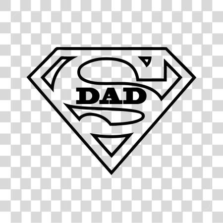 Download Stock súper Dad para súper Dad PNG file