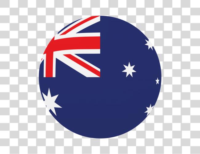 Download Australia Round Flag Australia Flag Circle Clip Art