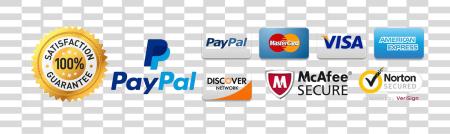 下载 Secure 和 Safe Checkout Paypal Trust Badges PNG file