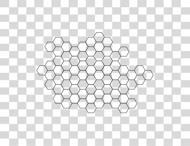 Download Bee Hexagon Hexagon Clip Art