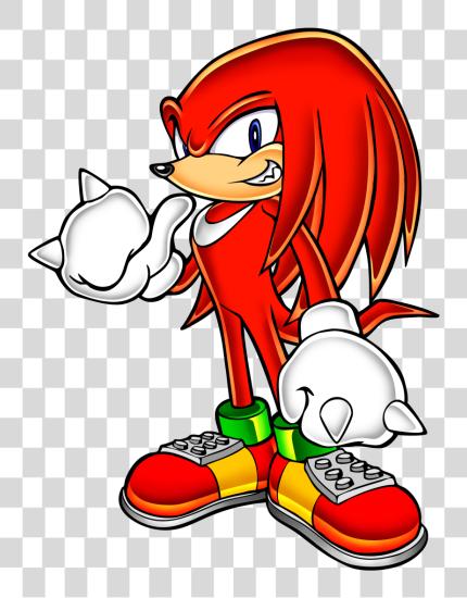 Download y Knuckles Knuckles el Echidna PNG file