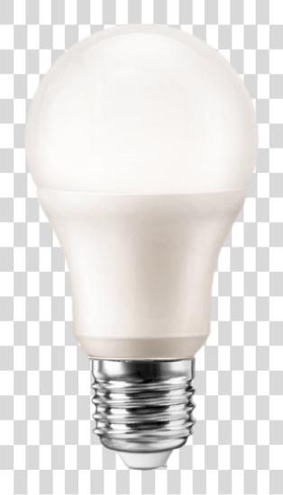 Download Led Light Bulb Compact Fluorescent Lamp PNG file