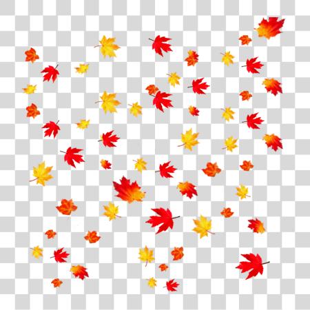 下载 Falling Leaves Fall Leaves PNG file