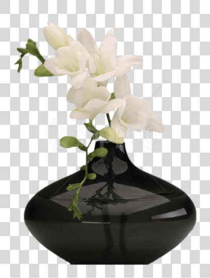 Download Vase Flowers In Vase PNG file