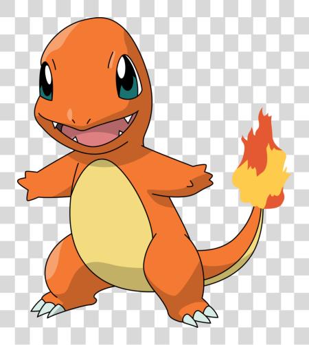 下载 Charmander 寵物小精靈 Gen 1 Starters Charmander PNG file