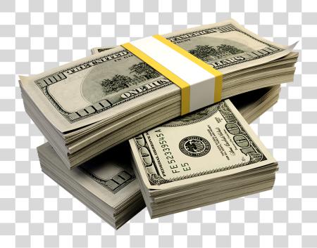 Download stack of dollars money PNG file