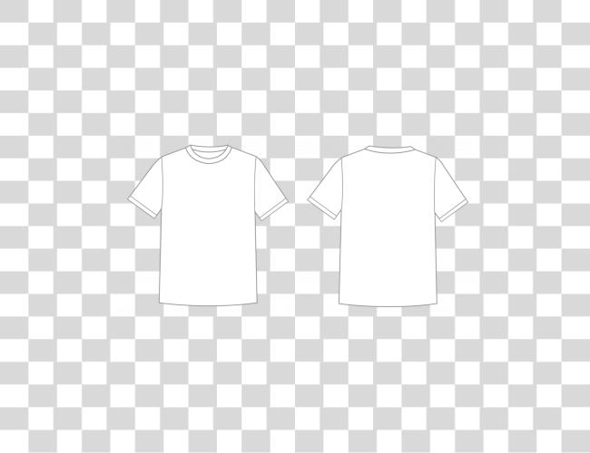 Download negro Shirt Template T Shirt Template Clip arte