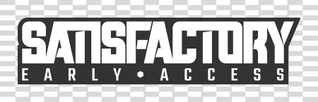 Download Satisfactory Satisfactory Game Logo PNG file