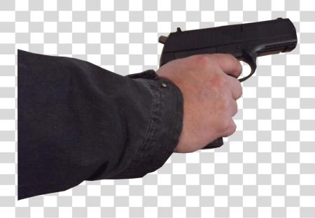 Download Gun Hand In PNG file