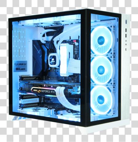 Download Intel Z390 2way Gpu torre juego escritorio juego pc PNG file