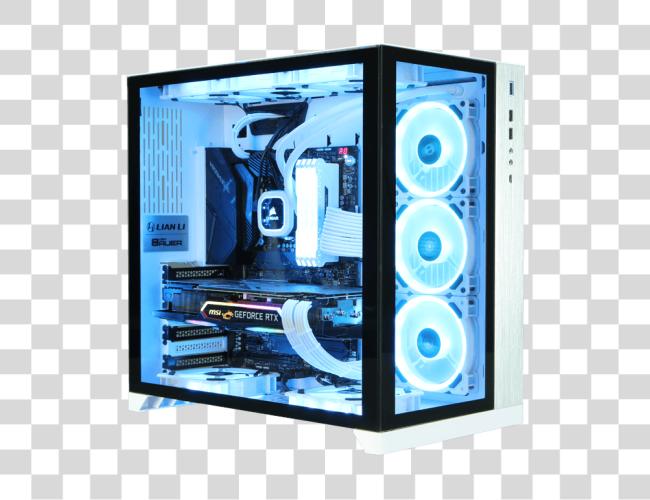 Download Intel Z390 2way Gpu Tower Gaming Desktop Gaming Pc Clip Art